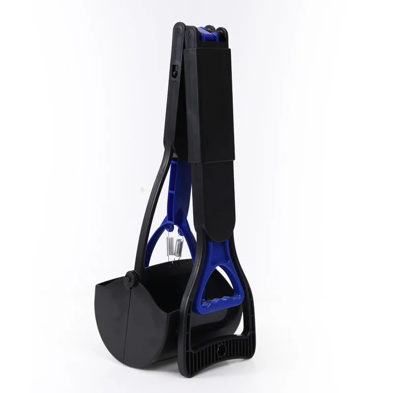 80cm Pet Pooper Scooper Long Handle Dog Poop Jaw Scoop Shovel Pick Up Waste Picker Pet Outdoor Cleaning Tools Dog Supplies