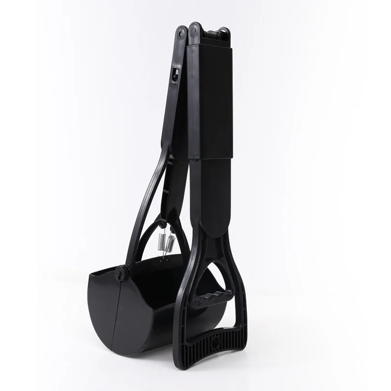 80cm Pet Pooper Scooper Long Handle Dog Poop Jaw Scoop Shovel Pick Up Waste Picker Pet Outdoor Cleaning Tools Dog Supplies