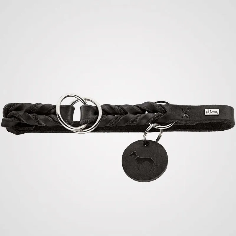 HUNTER - Solid Education | Hundehalsband mit Zugstopp