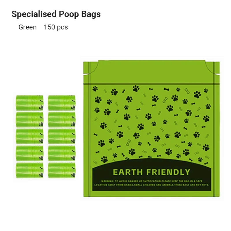 Pet Dog Poop Catcher with Bag Metal Foldable Long Handle Portable Lightweight No Touch Dog Pooper Collector Cleaner Tool Outdoor