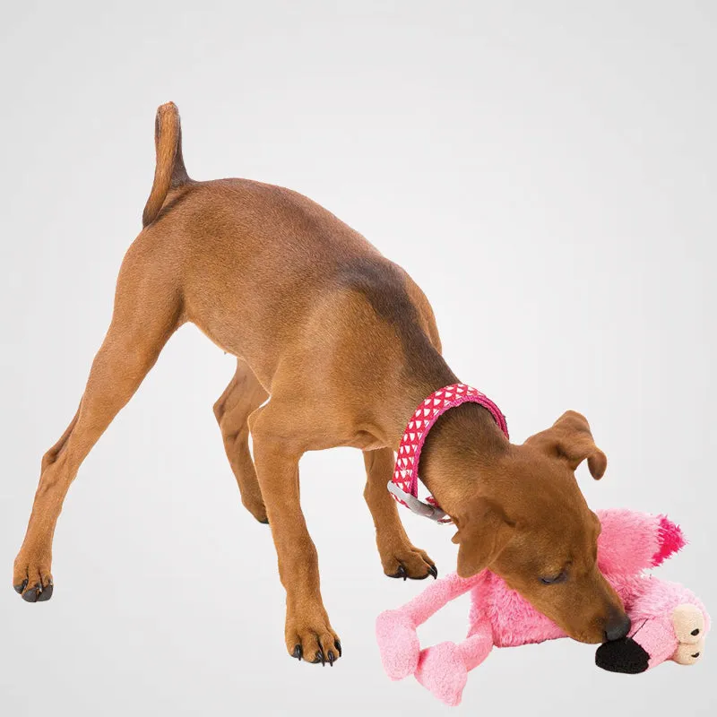 FUZZYARD - FLO THE FLAMINGO | lustiges Hundespielzeug