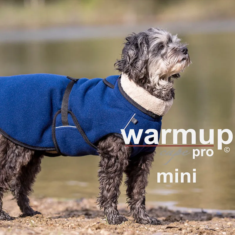 WARMUP cape Pro mini | funktioneller Hundemantel für kleine Hunde