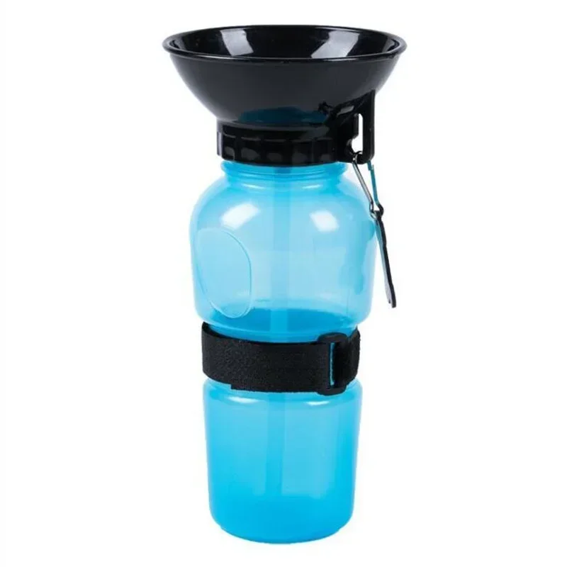 Extrusion Small Dog Travel Water Bottle Portable Outdoor Drinking Bowl for Cat Dog Water Feeder