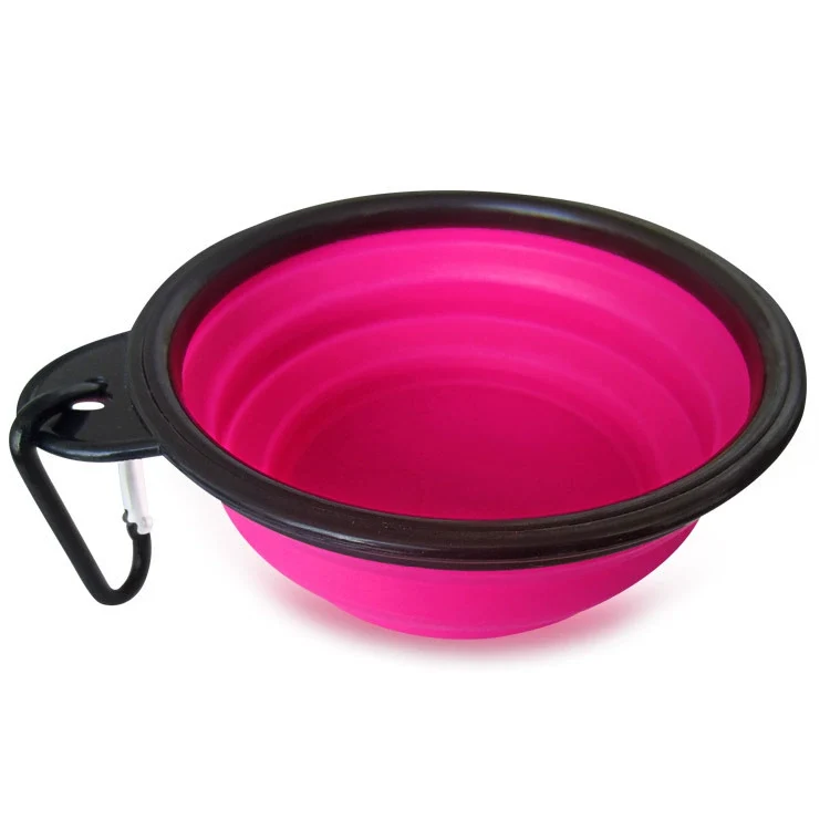 Pet Dog Folding Bowl Outing Water Bowl Portable Dog Bowl Outdoor Drinking Bowl Water Bowl Accompanying Supplies Drinking Bowl Water Bowl Food Basin
