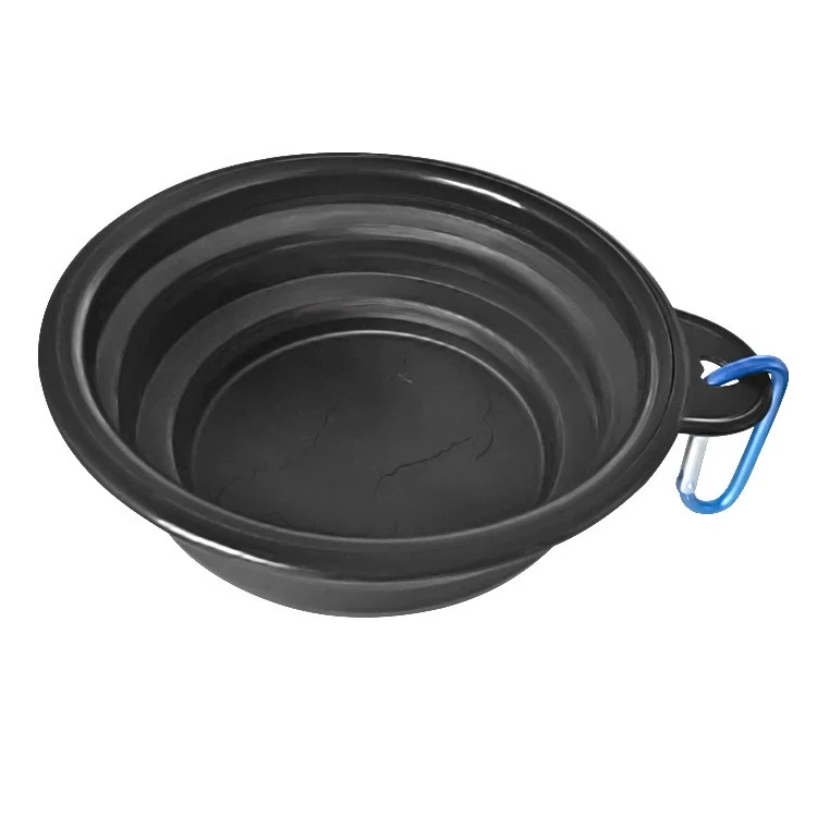 Pet Dog Folding Bowl Outing Water Bowl Portable Dog Bowl Outdoor Drinking Bowl Water Bowl Accompanying Supplies Drinking Bowl Water Bowl Food Basin