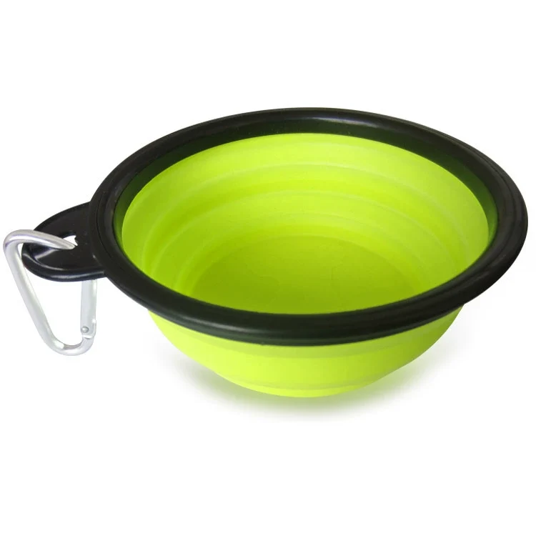 Pet Dog Folding Bowl Outing Water Bowl Portable Dog Bowl Outdoor Drinking Bowl Water Bowl Accompanying Supplies Drinking Bowl Water Bowl Food Basin