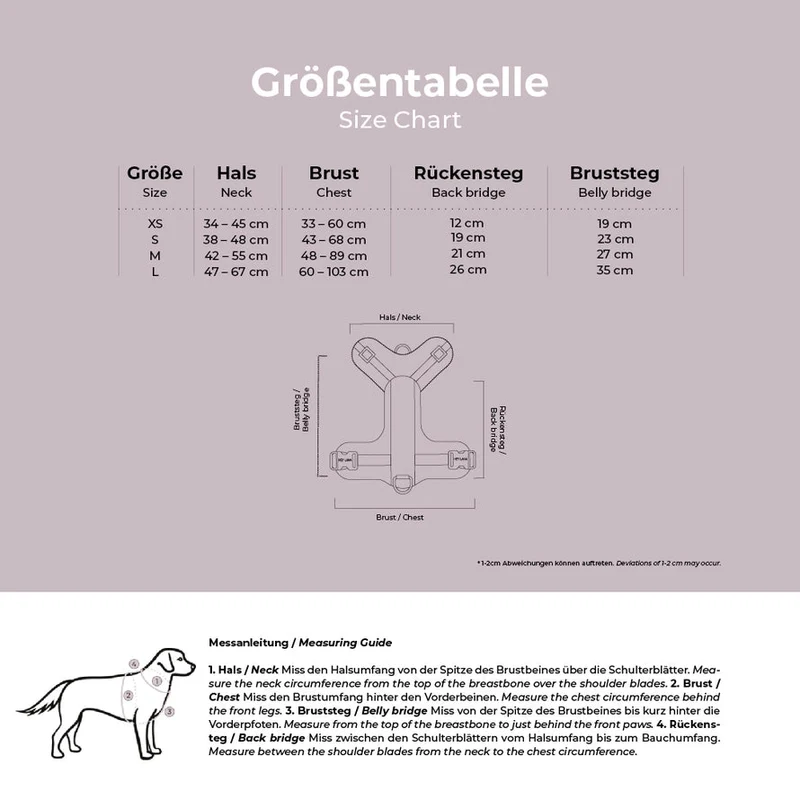 Très Chic Hundegeschirr – Komfort, Sicherheit & Stil in Perfektion Mint/Orange