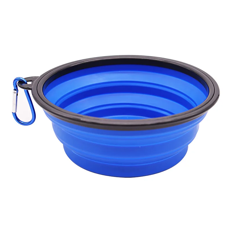 350ML Portable Foldable Pet Bowl Dogs and Cats Food and Water Container for Outdoor Travel Portable Feeding Bowls Pets Prodcuts
