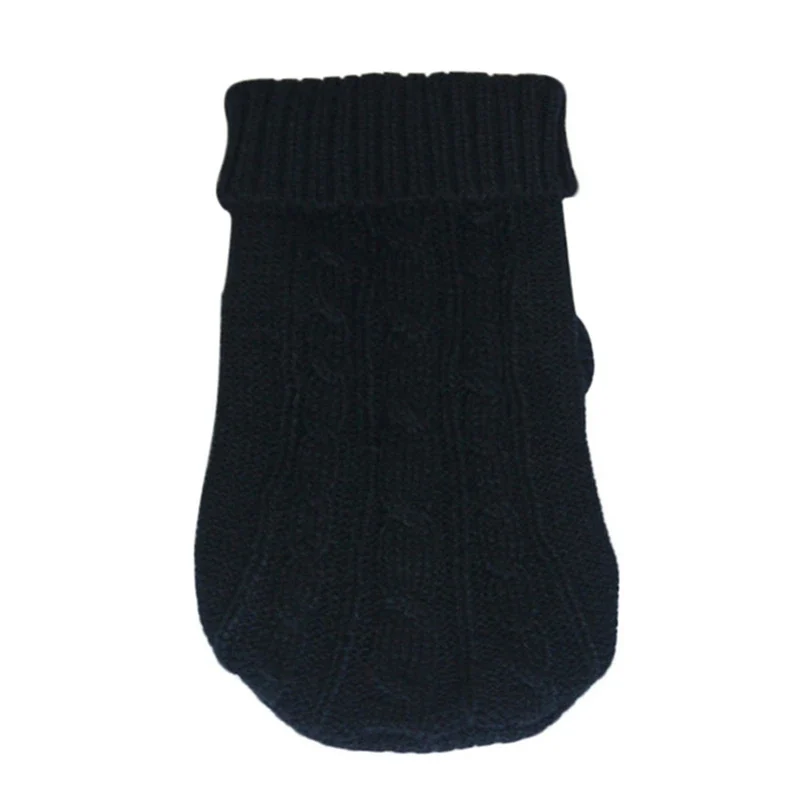 Winter Warm Dog Sweaters Pet Clothes for Small Dogs Soft Woolly Cats Sweater Coat Clothing for Chihuahua Puppy Cat Jacket