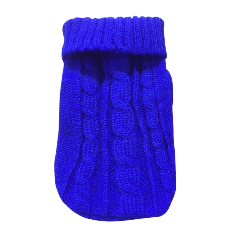 Winter Warm Dog Sweaters Pet Clothes for Small Dogs Soft Woolly Cats Sweater Coat Clothing for Chihuahua Puppy Cat Jacket