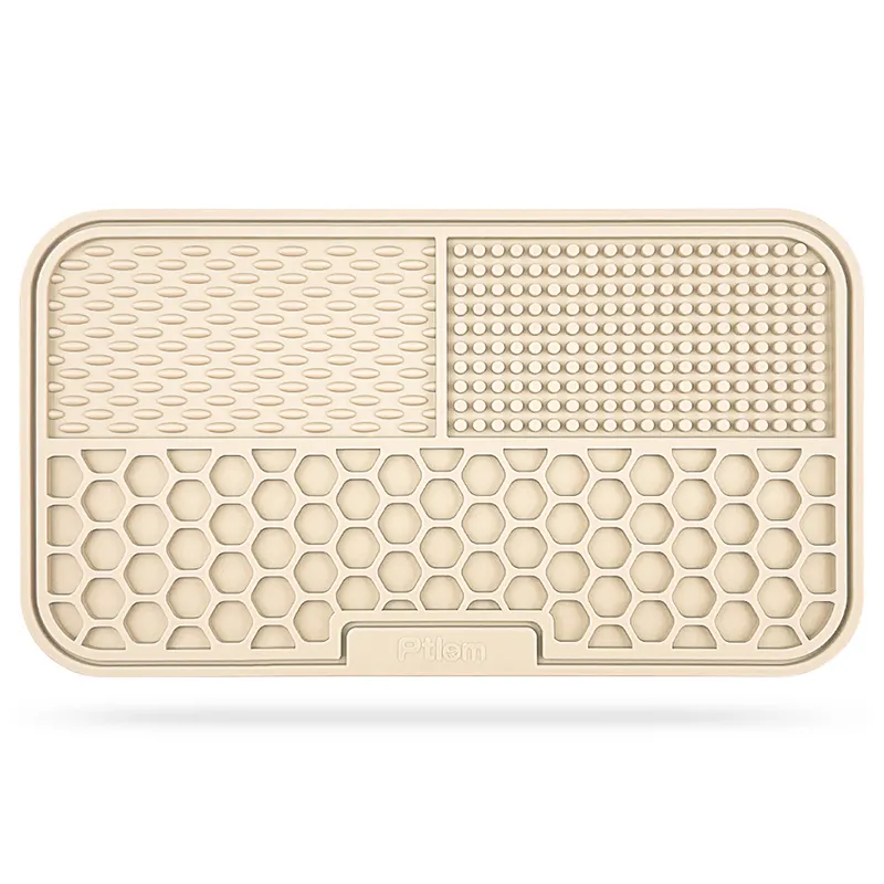 Pet Placemat Cat Slow Feeding Mat Dog Lick Mats Silicone Pets Eating Slowly Food Pad Cats Dogs Feeding Supplies
