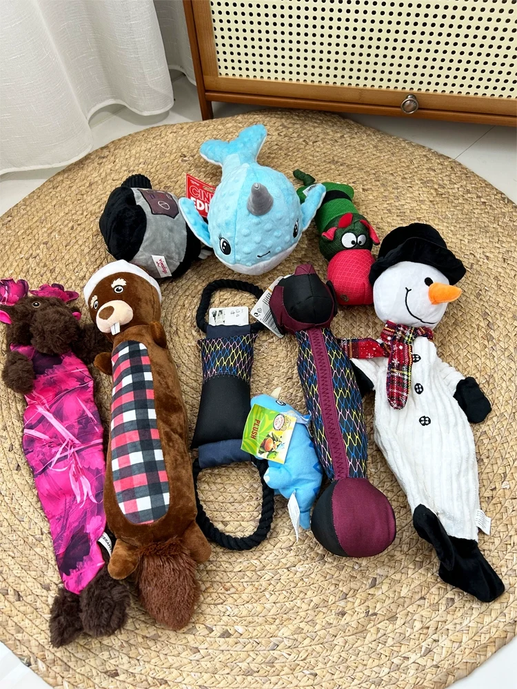 Miscellaneous Dog Toy Voice Calling Large, Medium and Small Dogs Pet Companion Toy Corgi and Shiba Inu Teddy Toy