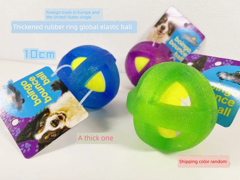 Export European and American Pet the Toy Dog Toy Multi-Color with Fragrant Soft Hard Plastic Rubber Molar Dog Bone Bite-Resistant Summer