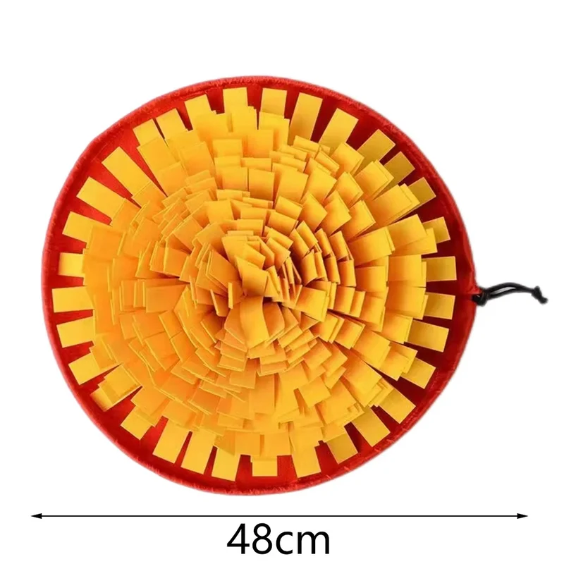 Pet Dogs Snuffle Mat Pet Leak Food Anti Choking Mat Cat Dog Training Blanket Nose Work Toy Pet Slowing Feeding Intelligence Mat