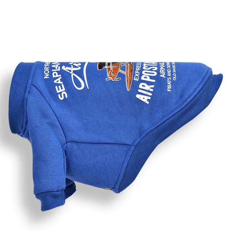 French Bulldog Clothes Dog Autumn and Winter Clothing Thickened Sweater Teddy VIP Shiba Inu Pet Cotton-Padded Coat Pug Corgi Cotton-Padded Coat