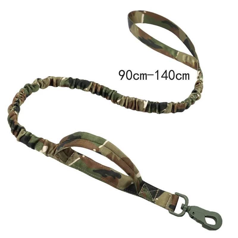 Tactical Dog Collar Military Adjustable Duarable Nylon Lead For Medium Large Walking Training Pet Accessory Breakaway Leash Rope