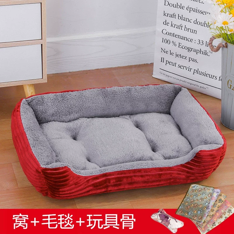 All Year Round Neutral Doghouse Cathouse Winter Warm Teddy Dog Sleeping Mat Floor Mat Pet Bed Products for Summer Dog Bed