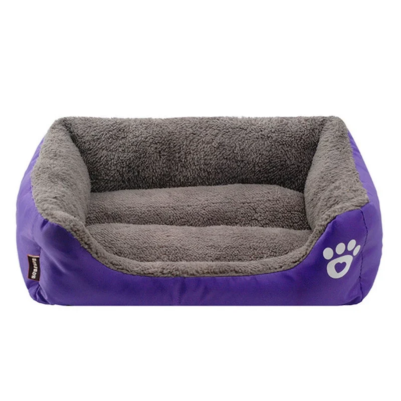 Pet Nest Kennel Autumn and Winter Warm French Bucket Pug Teddy Nest Mat Small Dog Medium and Large Dog Sleeping Mat Pet Supplies