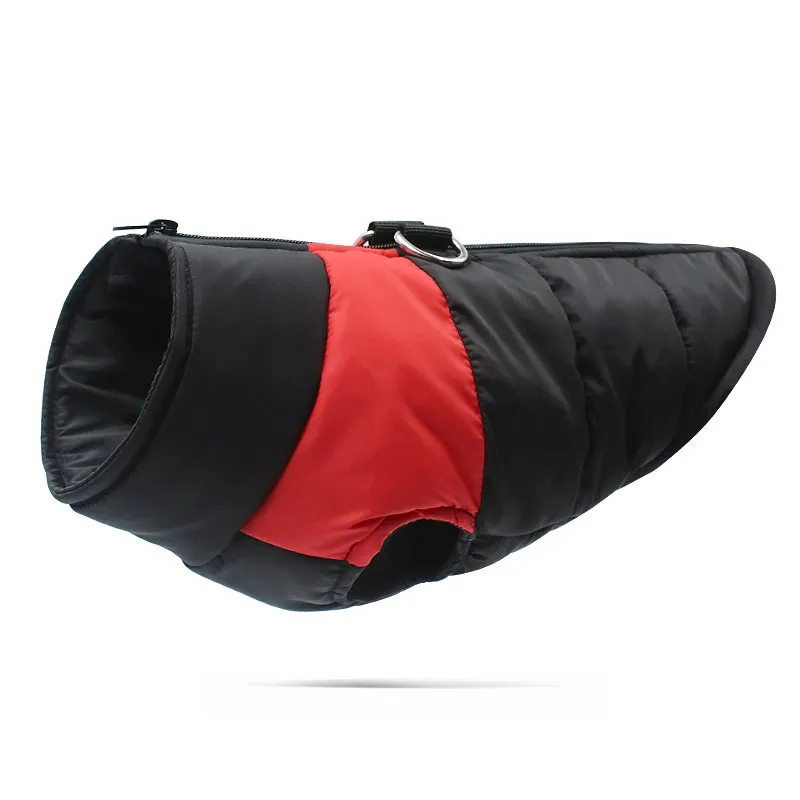 Winter Warm Dog Clothes Waterproof Outfit Vest For Big Small Medium Dogs Pet Puppy Padded Labrador French Bulldog Jacket Coat