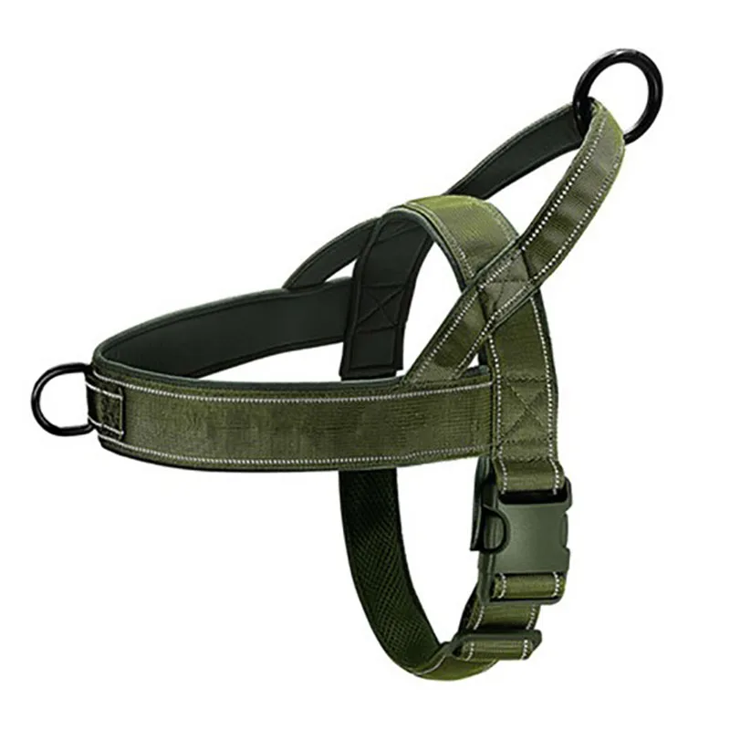Large Dog Harness Military Training No Pull Pet Dog Harness Vest Reflective Tactical Harnesses For Medium Large Dogs Bulldog
