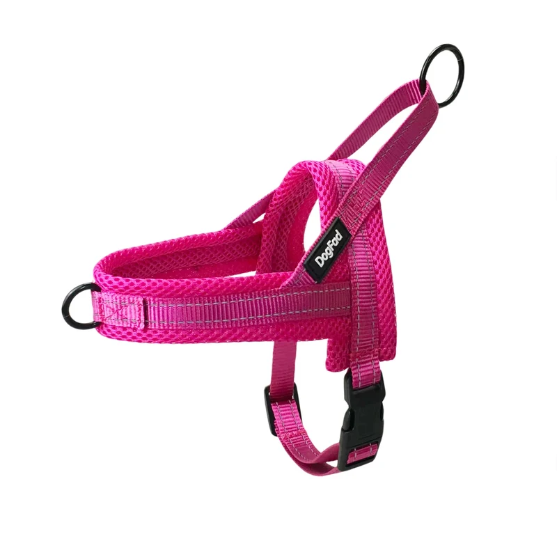 No Pull Dog Harnesses Mesh lining Adjustable Pet Walking Training Vest For Small Medium Large dogs Reflective Nylon leash