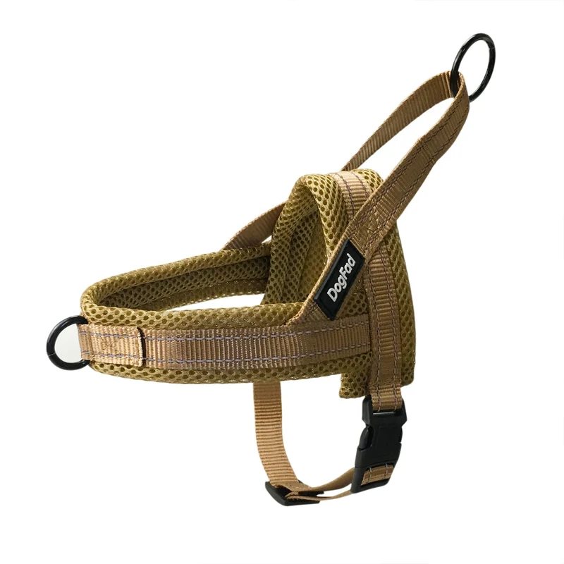No Pull Dog Harnesses Mesh lining Adjustable Pet Walking Training Vest For Small Medium Large dogs Reflective Nylon leash