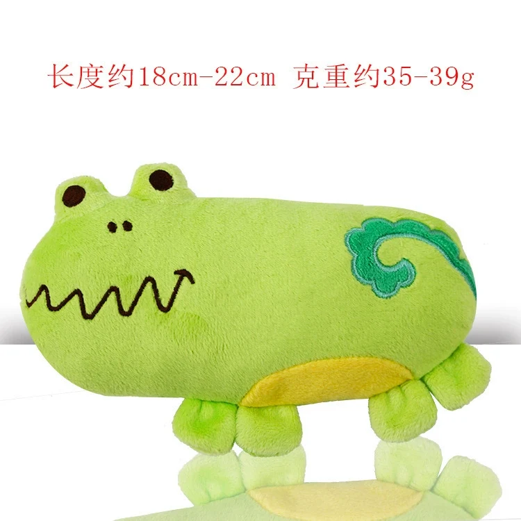 Stuffed Dog French Bulldog Bite-Resistant Ball Rope Sounding Toy Fruit Cartoon Animal Cat Cat Pet Supplies