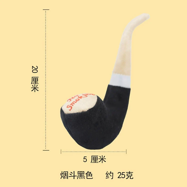 Stuffed Dog French Bulldog Bite-Resistant Ball Rope Sounding Toy Fruit Cartoon Animal Cat Cat Pet Supplies