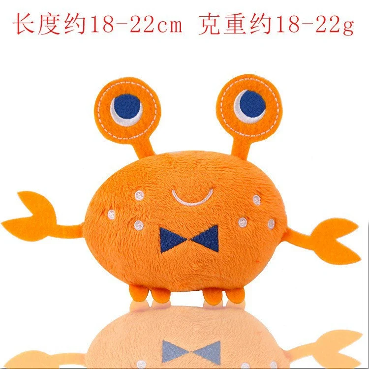 Stuffed Dog French Bulldog Bite-Resistant Ball Rope Sounding Toy Fruit Cartoon Animal Cat Cat Pet Supplies
