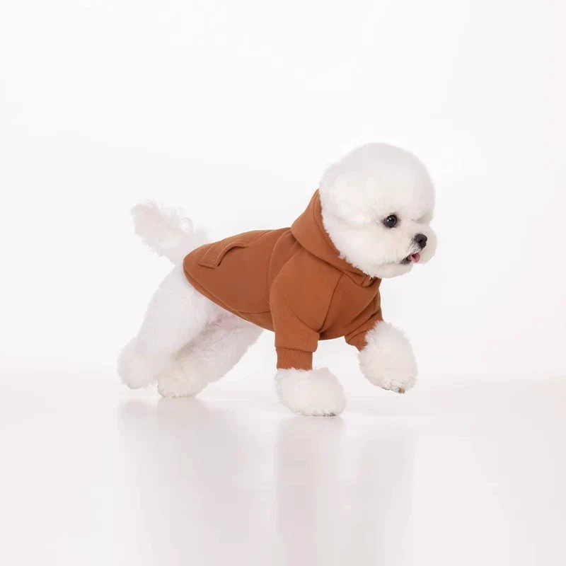 Sniff Pet Dog Cat Autumn and Winter Clothes Two-Legged Sweater Teddy Bichon Schnauzer Small and Medium-Sized Dogs Clothes