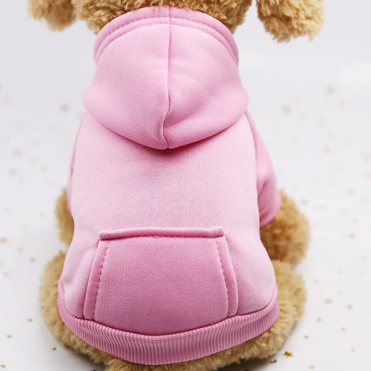 Autumn Winter Sweater Denim Pocket Two-Legged Clothes Sports Style Pet Clothes Dog Cat Clothes Pet Supplies