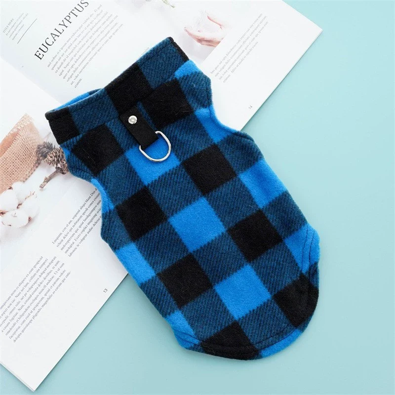 Autumn Winter Sweater Denim Pocket Two-Legged Clothes Sports Style Pet Clothes Dog Cat Clothes Pet Supplies