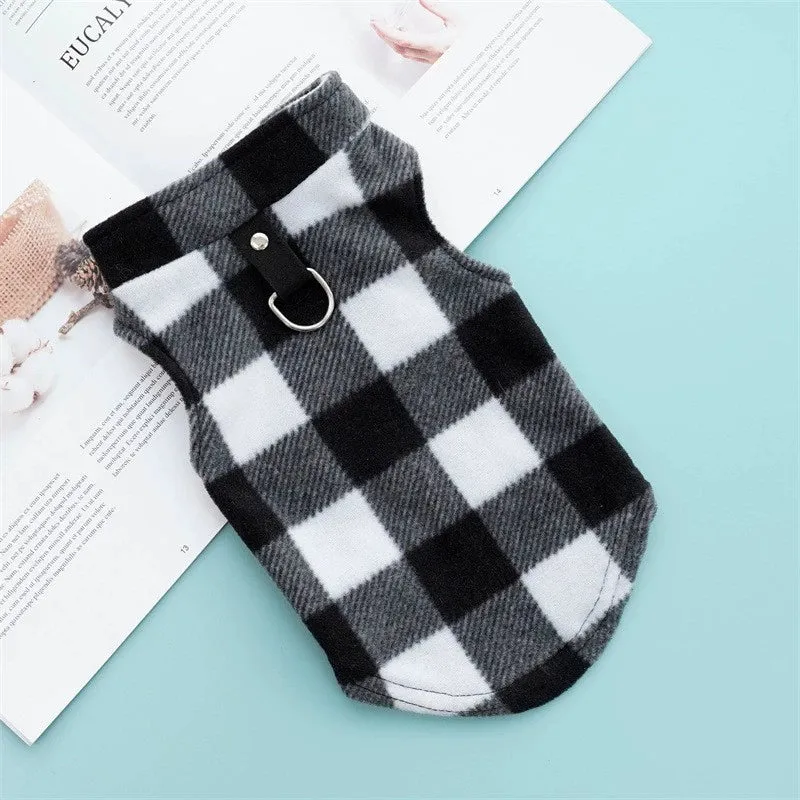 Autumn Winter Sweater Denim Pocket Two-Legged Clothes Sports Style Pet Clothes Dog Cat Clothes Pet Supplies
