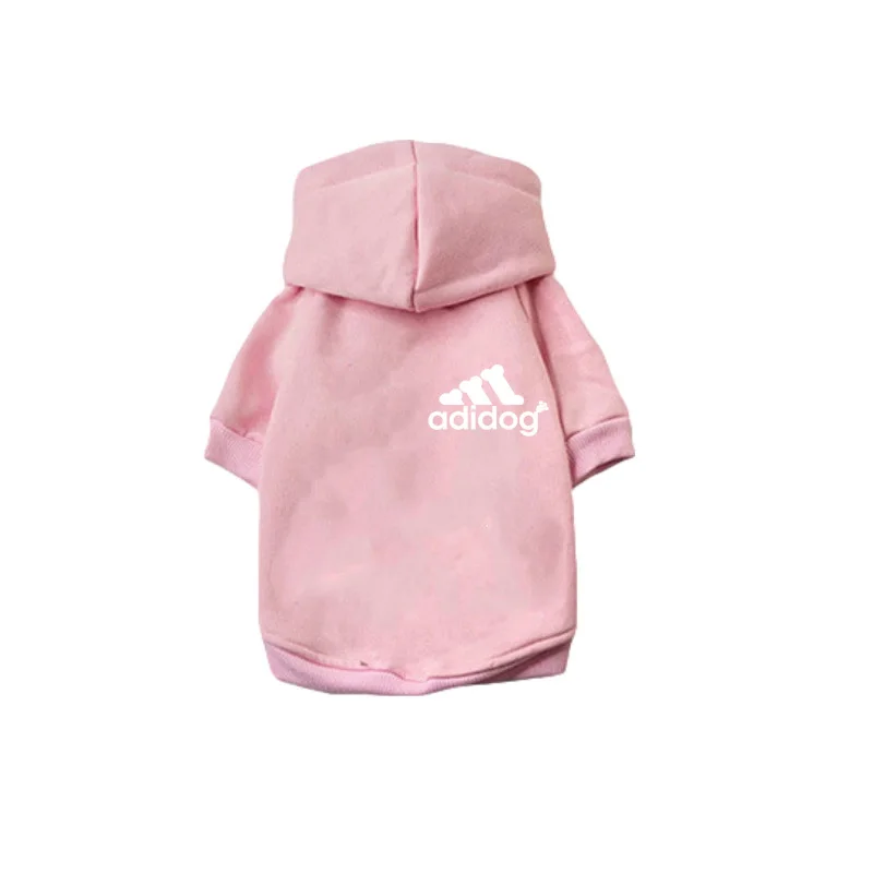 Pet Hoodies Adidog Clothes For Small Dogs Puppy Jacket Sweatshirt Coat Labrador Costume Autumn Winter Keep Warm Pets Clothing