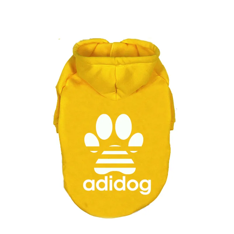 Dog Clothes Casual Autumn and Winter Hooded Sweater Large, Medium and Small Dogs Pet Clothing