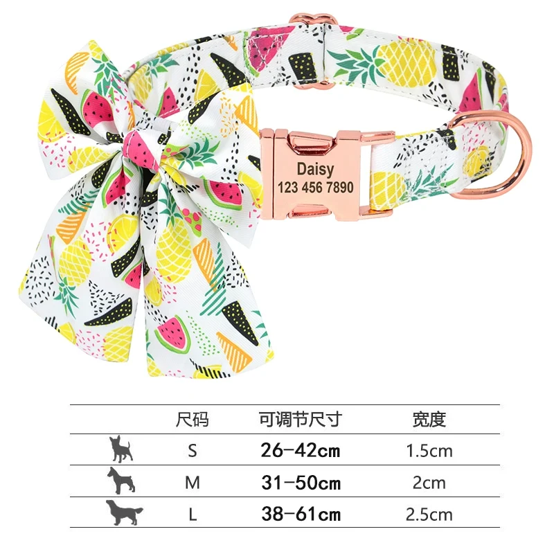 Teddy Lettering Anti-Lost Medium Large Dog Pet Dog