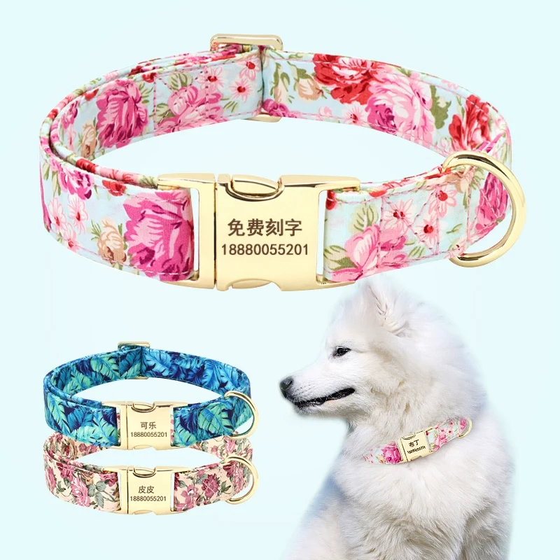 Teddy Lettering Anti-Lost Medium Large Dog Pet Dog