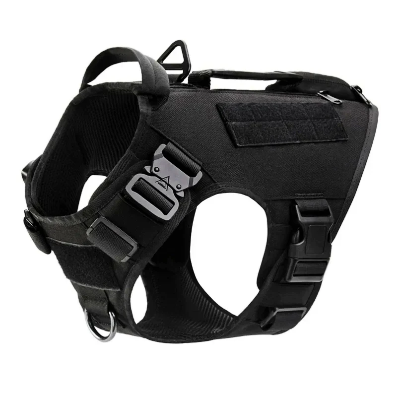 Outdoor Tactics K9 Medium and Large Patrol Dog Vest Military Fans Training Special Service Dog Vest Molle Chest Sling