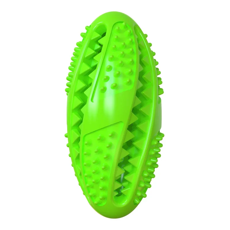 Pet Dog Toys Dog Interactive Natural Rubber Ball Puppy Chew Toy Food Dispenser Ball Bite-Resistant Clean Teeth Pet Playing Balls