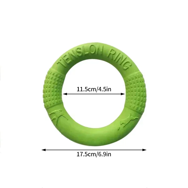 Dog Toy Training Ring Puller Puppy Flying Disk Chewing Toys Outdoor Interactive Toy Dog Game Playing Supplies Zabawki Dla Psa