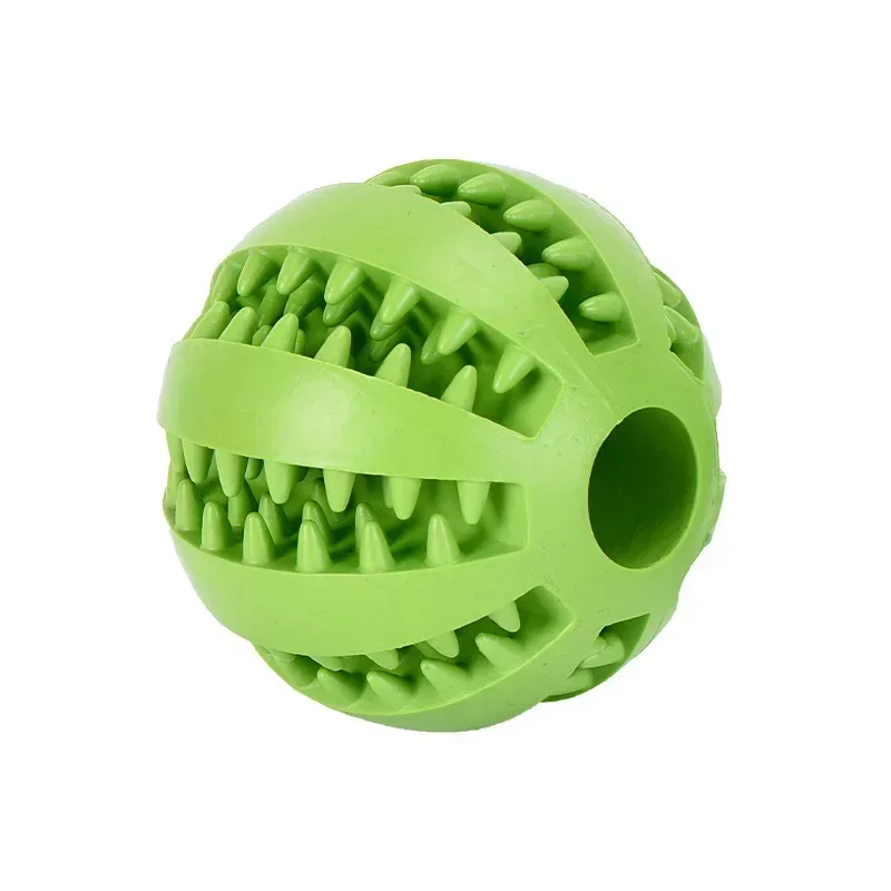 Interactive Rubber Balls for Small Large Dogs Puppy Cat Chewing Toys Pet Tooth Cleaning Indestructible Dog Ball Pet Dog Toy