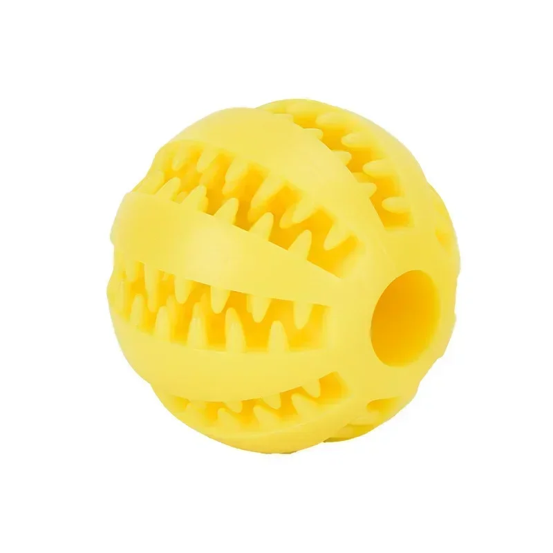 Interactive Rubber Balls for Small Large Dogs Puppy Cat Chewing Toys Pet Tooth Cleaning Indestructible Dog Ball Pet Dog Toy