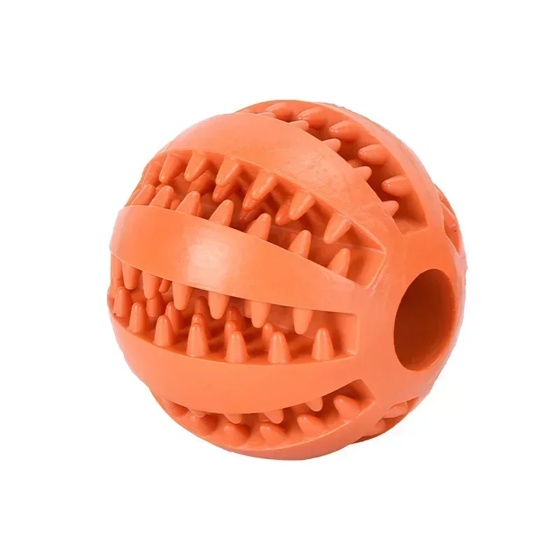 Interactive Rubber Balls for Small Large Dogs Puppy Cat Chewing Toys Pet Tooth Cleaning Indestructible Dog Ball Pet Dog Toy