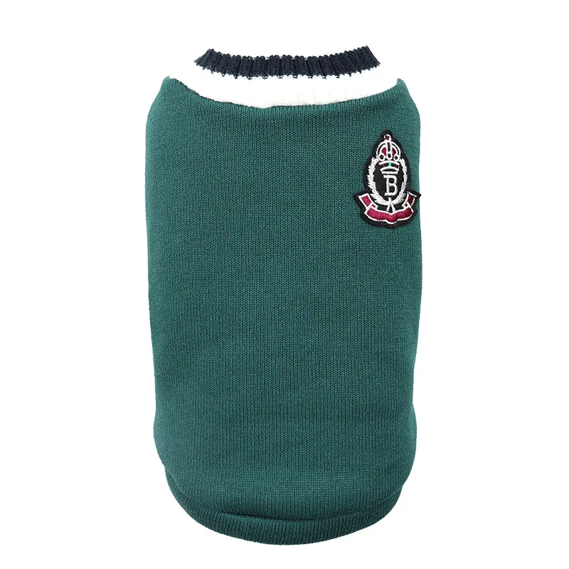Pet Autumn Winter Clothes For Small Medium Dogs Cats Puppy Warm Jackets French Bulldog Chihuahua Vest Sweaters Dachshund Costume