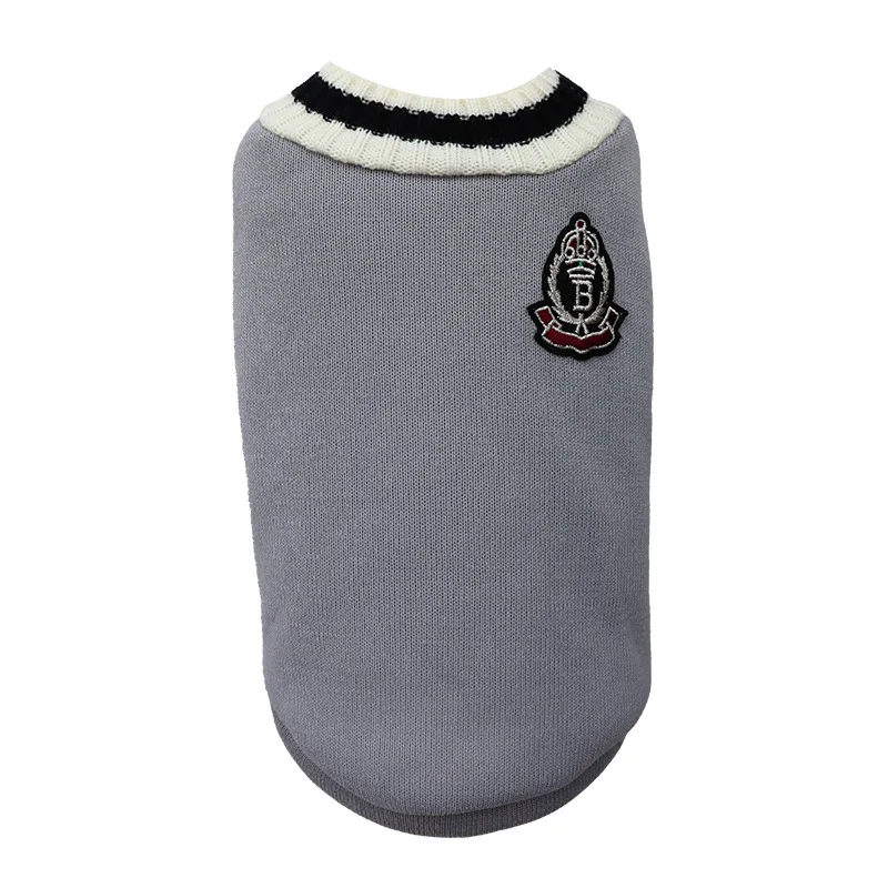 Pet Autumn Winter Clothes For Small Medium Dogs Cats Puppy Warm Jackets French Bulldog Chihuahua Vest Sweaters Dachshund Costume