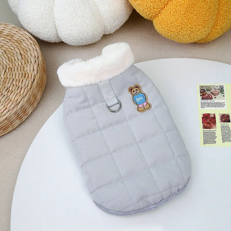 Waterproof Dog Jacket Pet Clothes Dog Coat Puppy Warm Overalls Chihuahua French Bulldog Costume High Collar Sweatshirt Winter
