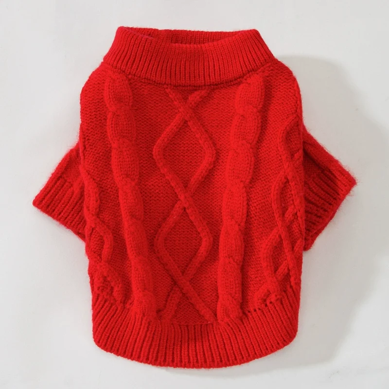 Dog Striped Sweater Spring and Autumn Clothes Teddy Autumn Clothes Bichon Pomeranian Jarre Aero Bull Corgi Cat Pet Small Size Dogs