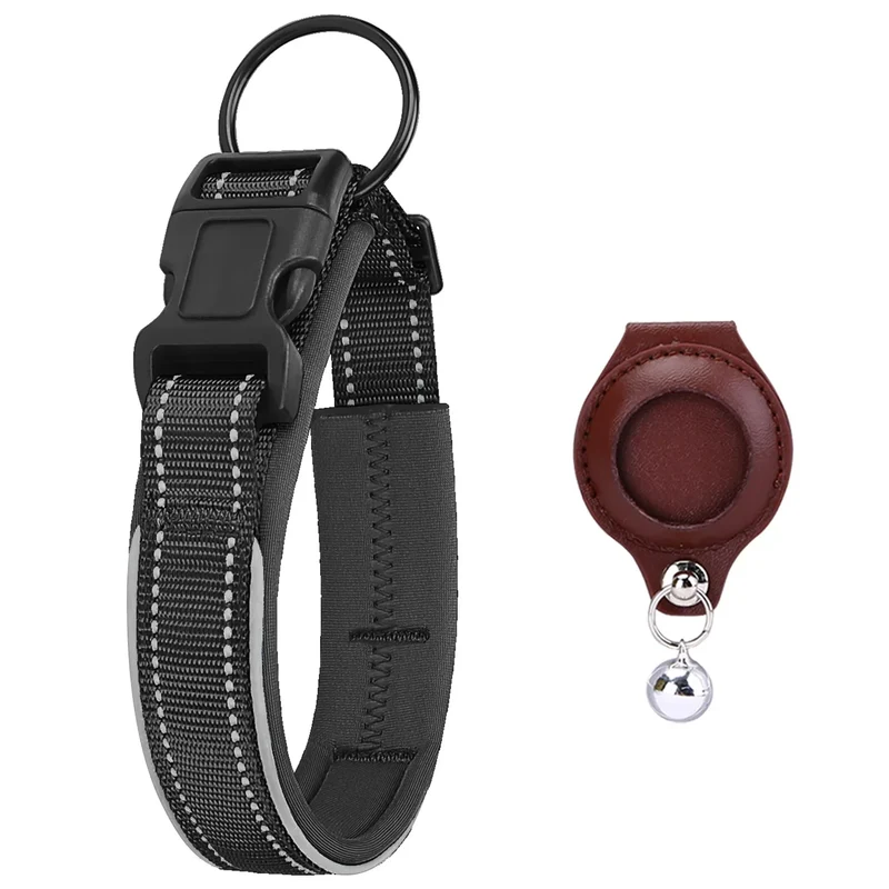 Anti-Lost Dog Accessories Airtag Dog Collar Pet Air TagTracker Protective Case for Dog Positioning Collar Collar Para Perro