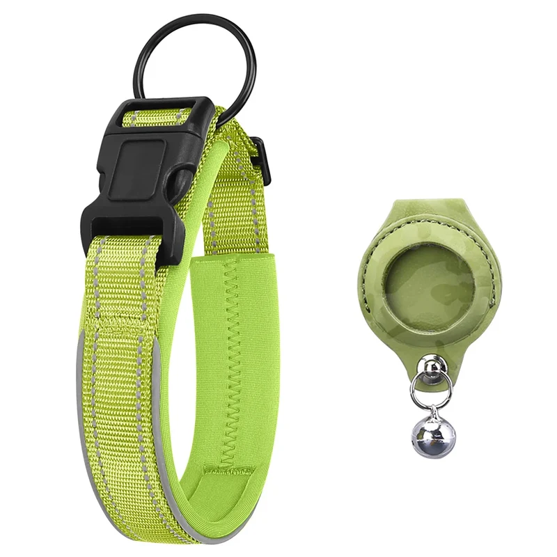 Anti-Lost Dog Accessories Airtag Dog Collar Pet Air TagTracker Protective Case for Dog Positioning Collar Collar Para Perro