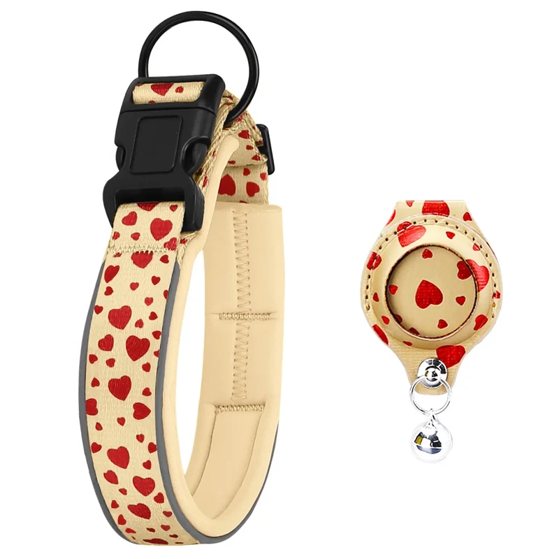 Anti-Lost Dog Accessories Airtag Dog Collar Pet Air TagTracker Protective Case for Dog Positioning Collar Collar Para Perro